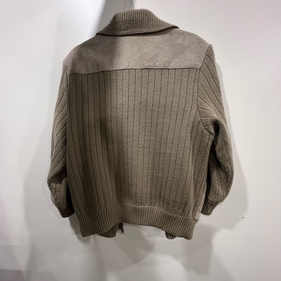 Vintage Northwest Territory Suede/Knit Jacket - Picture 3 of 8